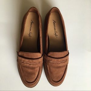 CCO!! American Eagle Warm Brown Loafers